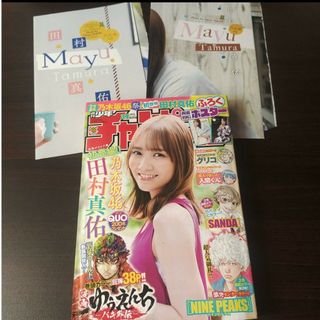 ノギザカフォーティーシックス(乃木坂46)の田村真佑 ポスター付き  週刊少年チャンピオン34号 応募券無(少年漫画)