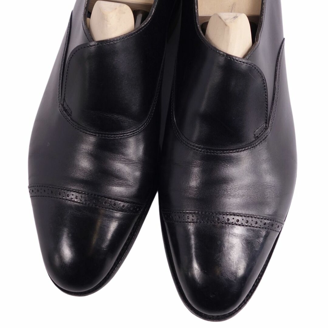 JOHN LOBB(ジョンロブ)のジョンロブ JOHN LOBB レザーシューズ PHILIP II フィリップ2 ローファー ストレートチップ カーフレザー 革靴 メンズ 5E(23.5cm相当) ブラック メンズの靴/シューズ(ドレス/ビジネス)の商品写真