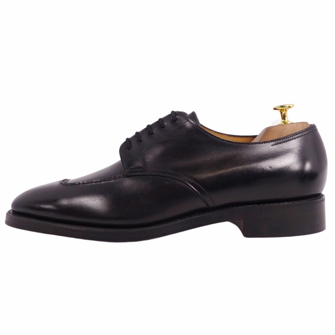 JOHN LOBB(ジョンロブ)の未使用 ジョンロブ JOHN LOBB レザーシューズ ダービーシューズ ボーダー BORDER Uチップ カーフレザー 革靴 メンズ 8.5E(27cm相当) ブラック メンズの靴/シューズ(ドレス/ビジネス)の商品写真