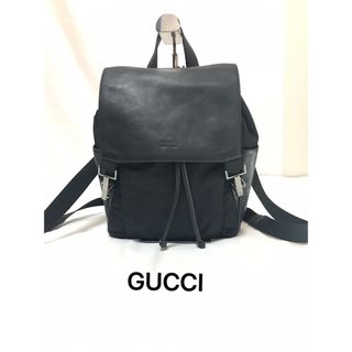 Gucci - 入手困難!) Gucci グッチ バックパック リュック レザー 虫