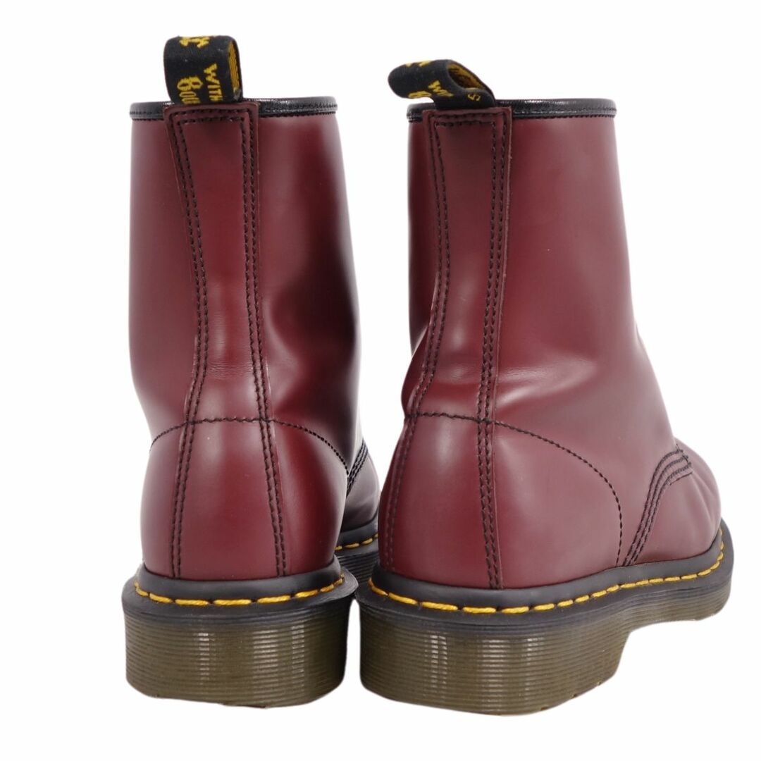 Dr.Martens(ドクターマーチン)の美品 ドクターマーチン Dr.Martens ブーツ ショートブーツ 1460 8ホール スムースレザー シューズ レディース UK5(24cm相当) チェリーレッド レディースの靴/シューズ(ブーツ)の商品写真