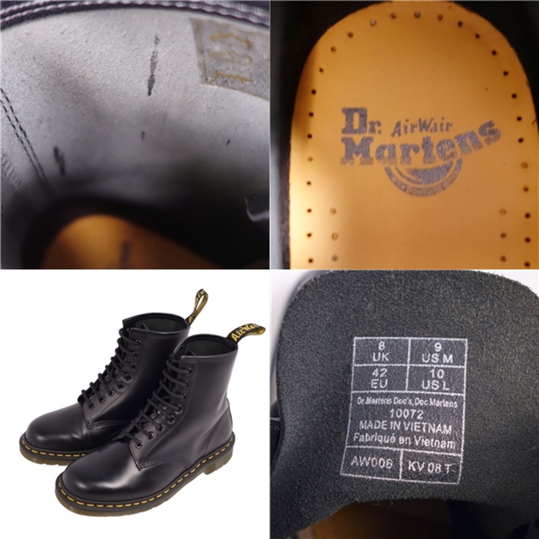 DR.MARTENS ドクターマーチン  8ホール ブーツ 10072  UK8