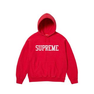 SALE【SUPREME】シュプリーム/フーディー/赤/XLサイズ/超美品