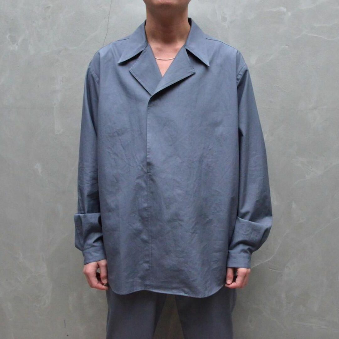 【常田大希着】AURALEE WASHED FINX TWILL SHIRTS