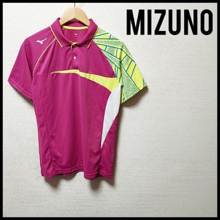 ミズノ(MIZUNO)のMIZUNO　ミズノ　メンズ　Ｍサイズ　テニスウェア　シャツ　半袖(ウェア)