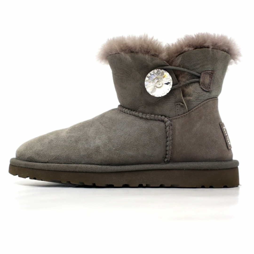 アグ UGG ミニ ベイリー ボタン ムートン ショート ブーツ 22cm | フリマアプリ ラクマ