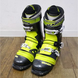 スカルパ(SCARPA)のスカルパ SCARPA テレマーク スキーブーツ TX ターミネーターX 26.cm NTN TTS TLT 3バックル ブーツ 雪山 登山 BCスキー(ブーツ)