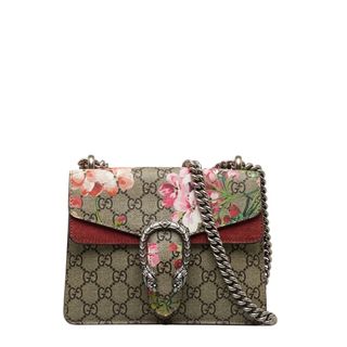 グッチ(Gucci)のグッチ GGブルームス ディオニュソス チェーン ショルダーバッグ 421970 PVC レディース GUCCI 【1-0122766】(ショルダーバッグ)