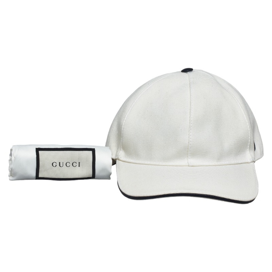 Gucci(グッチ)のグッチ ベースボールキャップ 08.338.986 キャンバス レディース GUCCI 【1-0123388】 レディースの帽子(その他)の商品写真