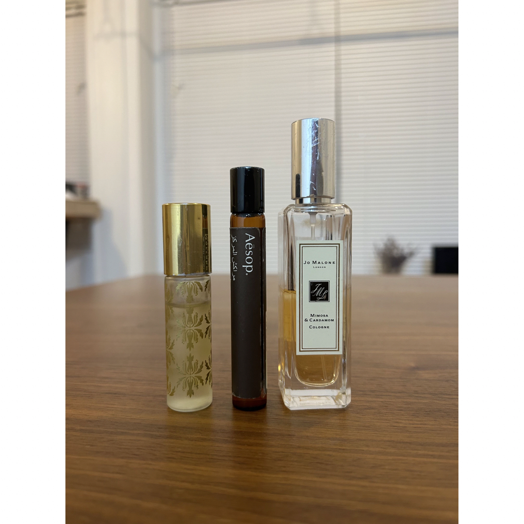 Jo Malone(ジョーマローン)の【3点セット】香水　フレグランス　コロン　マリエ　イソップ　ジョーマローン コスメ/美容の香水(香水(女性用))の商品写真