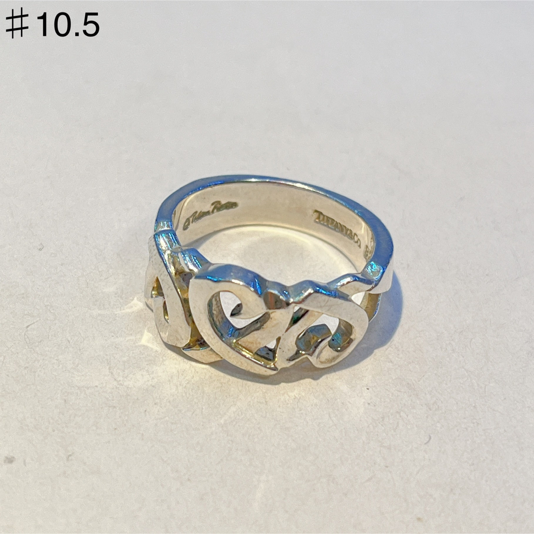 Tiffany & Co.(ティファニー)の237 ティファニー　ハート　リング　sv925 10.5号 レディースのアクセサリー(リング(指輪))の商品写真