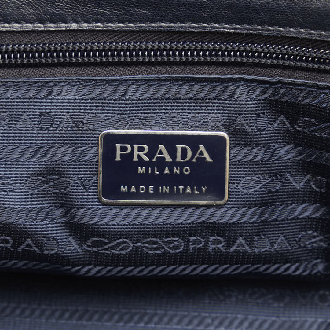 プラダ ロゴ ハンドバッグ トートバッグ レザー レディース PRADA 【1-0124153】