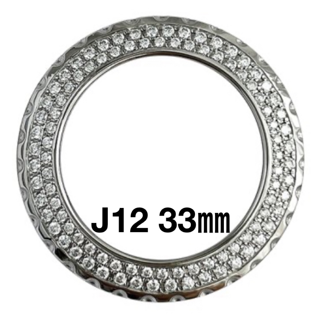 CHANEL(シャネル)のCHANEL シャネル j12 33ミリ アフターパヴェダイヤベゼル レディースのファッション小物(腕時計)の商品写真