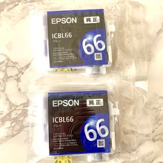 エプソン(EPSON)のエプソン 純正インクカートリッジ  ICBL66ブルー　【新品未使用】(PC周辺機器)