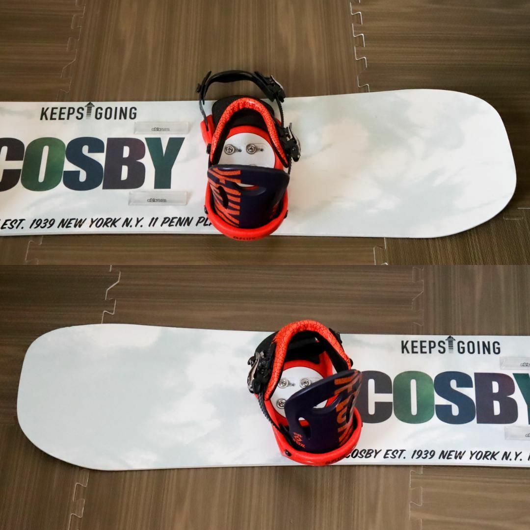 コスビー/COSBY FLUX PR フラックススノーボード ビンディングセット