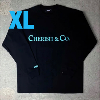 SAPEur CHERISH ＆ CO L/STEE ブラック　XL(Tシャツ/カットソー(七分/長袖))