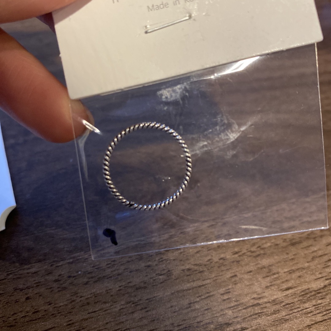 NYUNYU SILVER リング　指輪　韓国 レディースのアクセサリー(リング(指輪))の商品写真