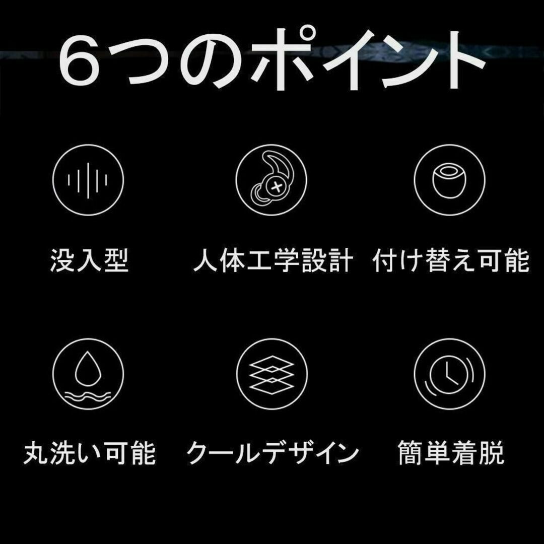 耳栓 　睡眠　勉強　騒音　シリコン ウレタン 聴覚保護　仕事　旅行 インテリア/住まい/日用品の日用品/生活雑貨/旅行(旅行用品)の商品写真