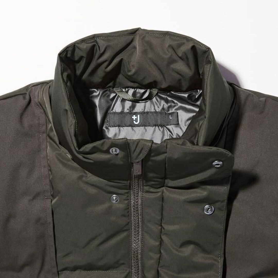 UNIQLO - 新品 ユニクロ +J ダウンオーバーサイズパーカ ブラック XXL