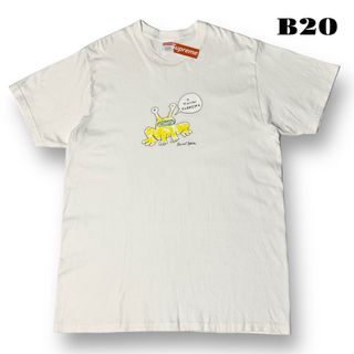 新品未開封 Lサイズ Supreme Arch logo tee 白