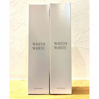 WHITH WHITE フィスホワイト ホワイトニング 歯磨き粉 120g×2本(歯磨き粉)