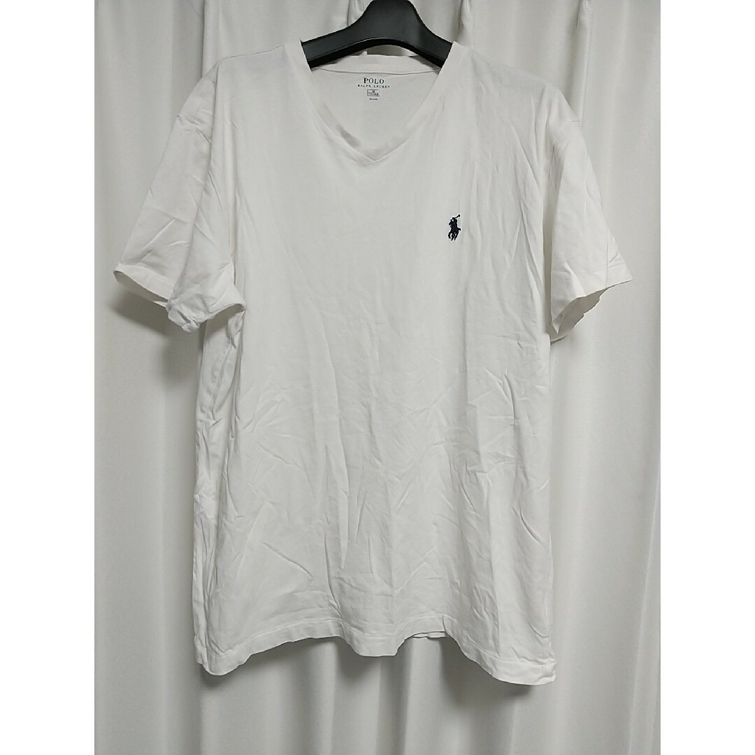 Polo Ralph Lauren ロゴ Tシャツ Ｍ 白 ポロ ラルフローレン | フリマアプリ ラクマ