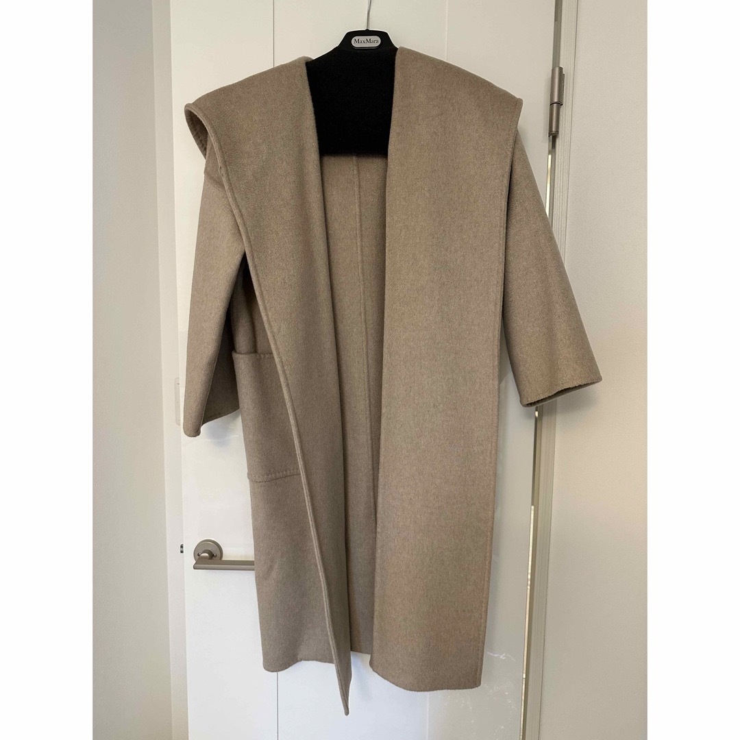 【高級✨】マックスマーラ　MAXMARA　白タグ　カシミヤ100％　コート