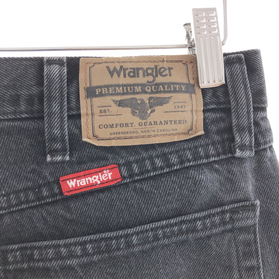 Wrangler(ラングラー)の古着 ラングラー Wrangler ブラックジーンズ デニムパンツ メンズw35 /taa002167 メンズのパンツ(デニム/ジーンズ)の商品写真
