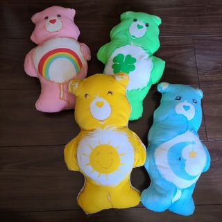 ケアベア(CareBears)の☆ケアベア　バンドメイド　ビンテージぬいぐるみ4点セット(ぬいぐるみ)