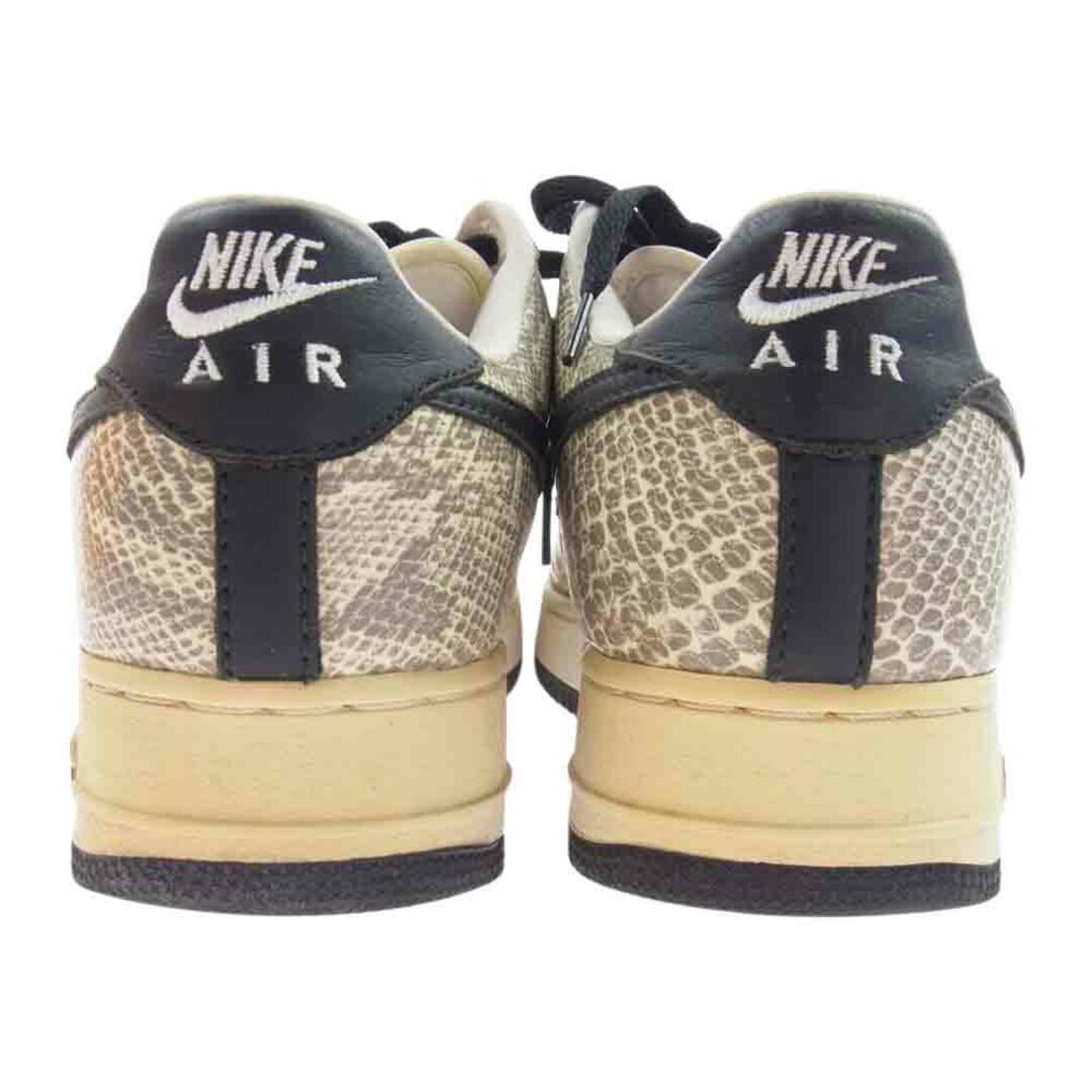 NIKE(ナイキ)のNIKE ナイキ スニーカー 630117-103 AIR FORCE 1 LOW COCOA SNAKE エアフォース1 白蛇 グレー系 27cm【中古】 メンズの靴/シューズ(スニーカー)の商品写真