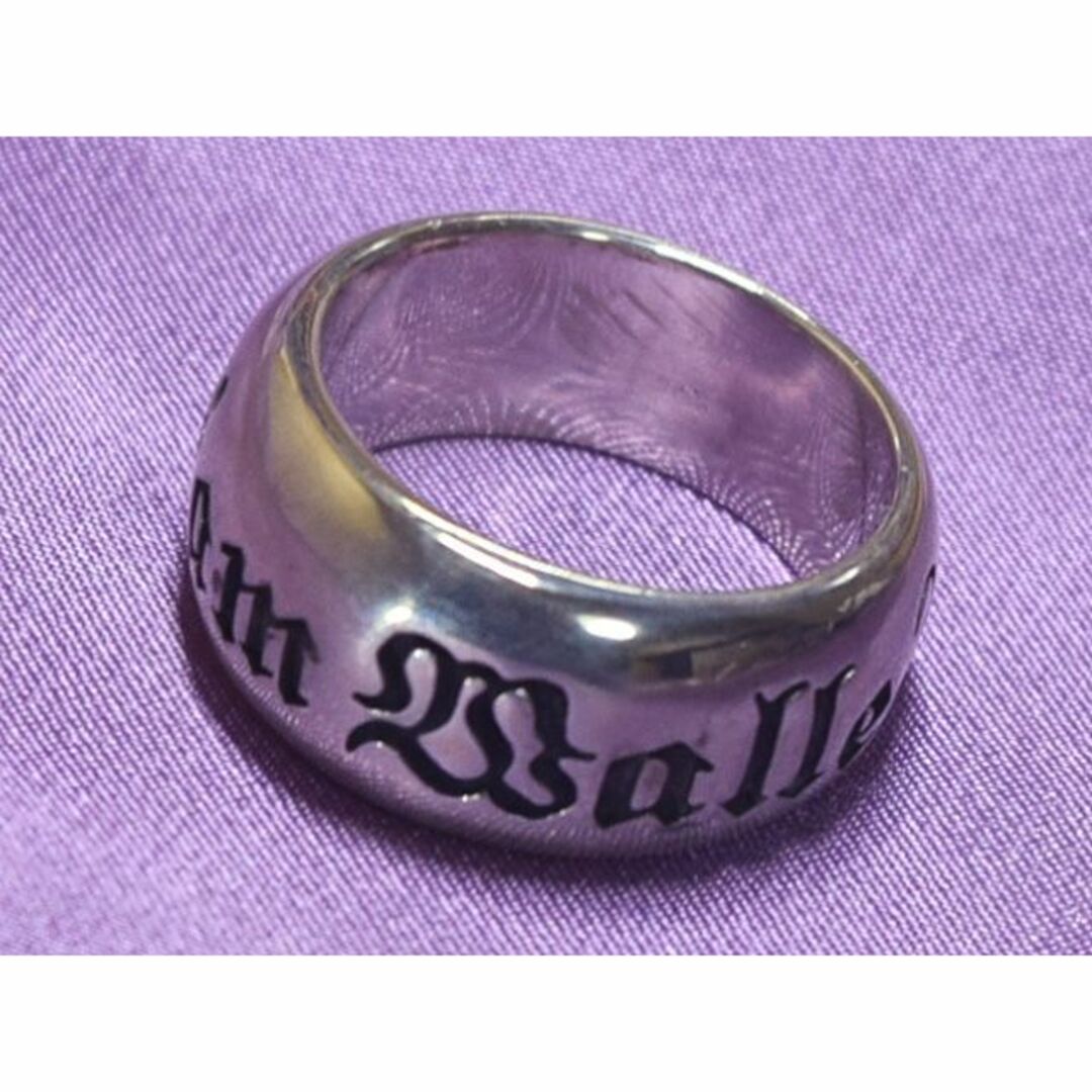 WILLIAM WALLES - William Walles Logo Ring WWR-017 20.5号の+