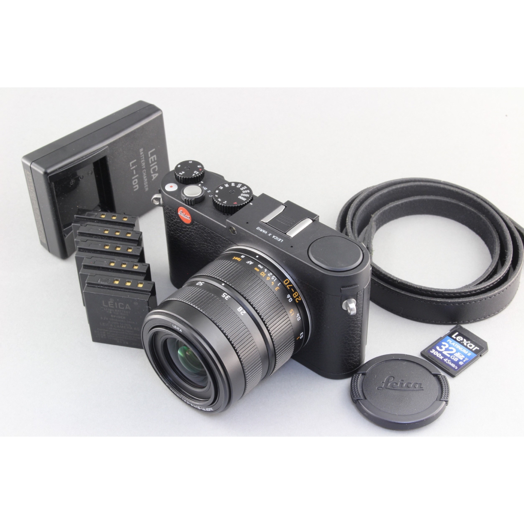 美品 LEICA ライカ X VARIO Typ 107 ブラック 美品 LEICA ライカ X VARIO Typ 107 ブラック
