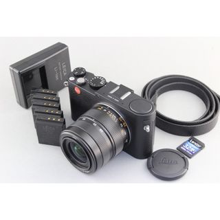 ライカ(LEICA)の美品 LEICA ライカ X VARIO Typ 107 ブラック(コンパクトデジタルカメラ)