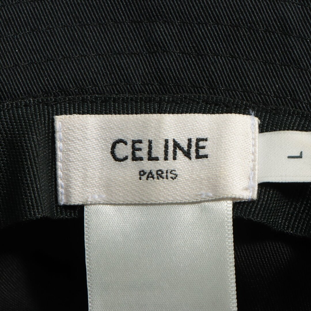 celine(セリーヌ)のセリーヌ ロゴ コットン×ポリエステル  ブラック レディース ハット レディースの帽子(ハット)の商品写真