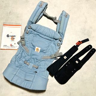 エルゴベビー(Ergobaby)のエルゴベビー ergobaby  抱っこひも アズールブルー 限定色(抱っこひも/おんぶひも)