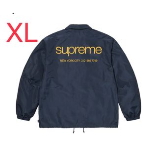 身幅64Supreme NYC Coaches Jacket NAVY Lサイズ