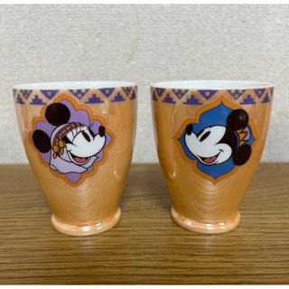 ディズニー(Disney)のディズニーシー ミッキー ミニー 湯のみ ペア売り(グラス/カップ)