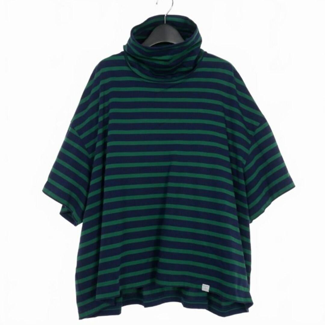 kolor(カラー)のカラー kolor beacon 20SS ハイネック ボーダーTシャツ 1 メンズのトップス(Tシャツ/カットソー(半袖/袖なし))の商品写真