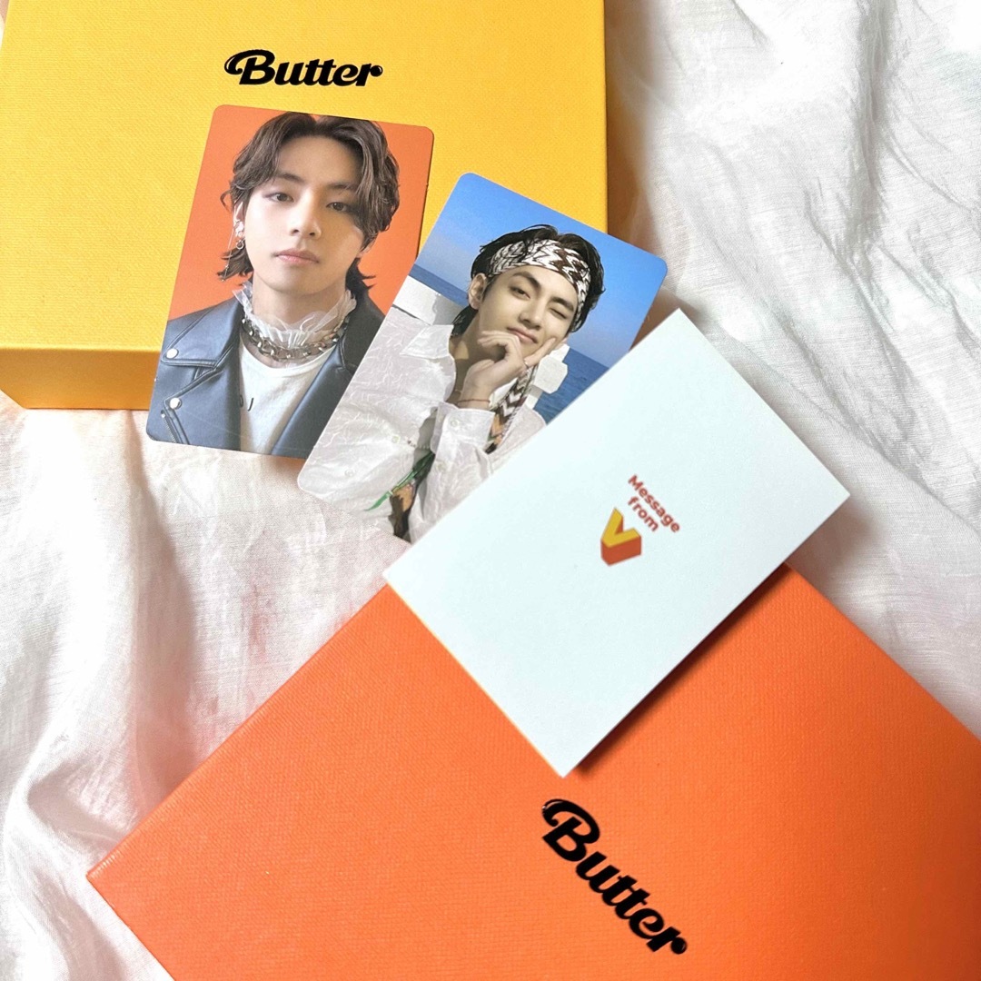 BTS Butter Cream ジョングク メッセージカード ホビ トレカ - K-POP