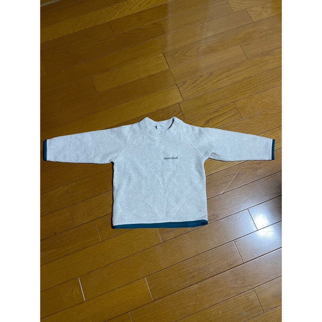 mont bell(モンベル)の長袖　トレーナー　90センチ　mont-bell キッズ/ベビー/マタニティのキッズ服男の子用(90cm~)(Tシャツ/カットソー)の商品写真