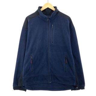 トミーヒルフィガー(TOMMY HILFIGER)の古着 90年代 トミーヒルフィガー TOMMY HILFIGER ナイロンxフリースジャケット メンズXXL ヴィンテージ /eaa379056(その他)