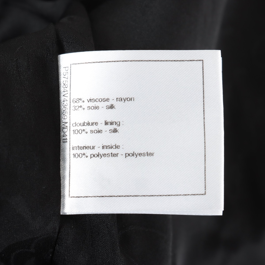 CHANEL(シャネル)のシャネル ココボタン レーヨン×シルク 34 マルチカラー レディース そ レディースのジャケット/アウター(その他)の商品写真