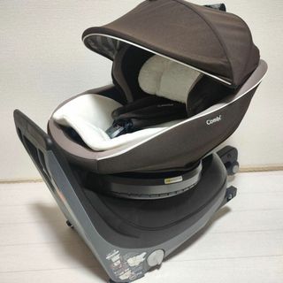 コンビ(combi)の【送料込】コンビ 綺麗 クルムーヴスマート ISOFIX エッグショック 新生児(自動車用チャイルドシート本体)