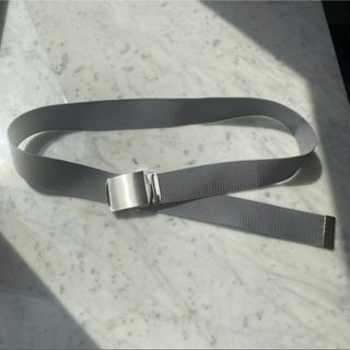 ZOE Roller belt / gray ×silver(ベルト)