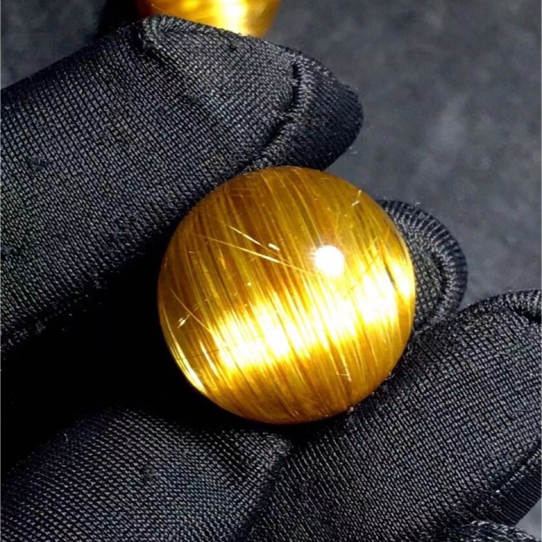 天然銅色ゴールドルチルクオーツ 丸玉 17.8mm - www 天然銅色ゴールドルチルクオーツ 丸玉 17.8mm - www