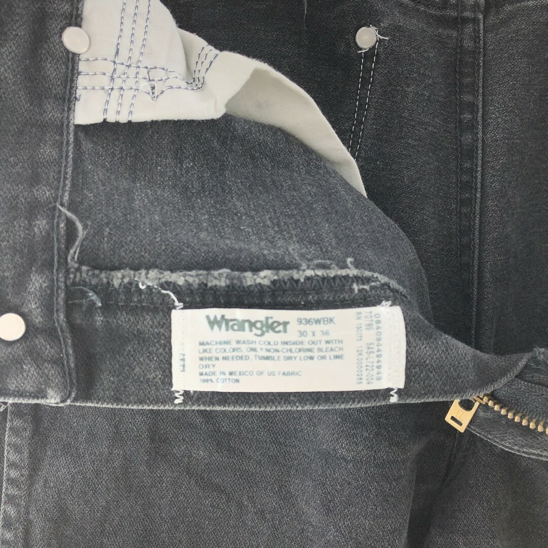 Wrangler(ラングラー)の古着 ラングラー Wrangler ブラックジーンズ デニムパンツ メンズw31 /taa002244 メンズのパンツ(デニム/ジーンズ)の商品写真