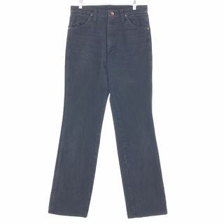 ラングラー(Wrangler)の古着 ラングラー Wrangler ブラックデニム デニムパンツ メンズw31 /taa002244(デニム/ジーンズ)