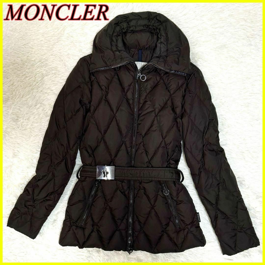 MONCLER - 【美品】モンクレール ダウンコート ジャケット ベルト