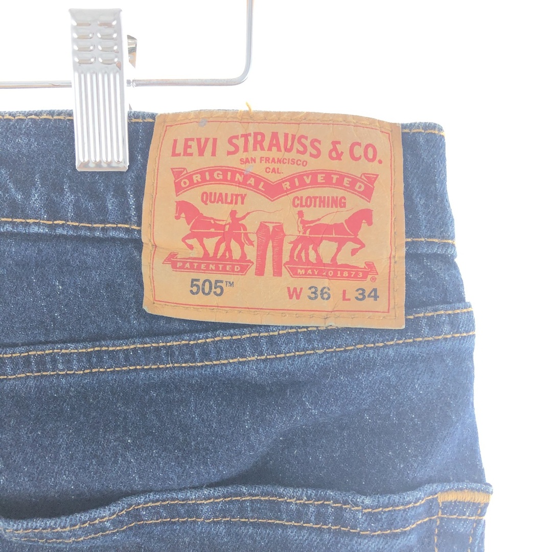 Levi's(リーバイス)の古着 リーバイス Levi's 505 テーパードデニムパンツ メンズw37 /taa000758 メンズのパンツ(デニム/ジーンズ)の商品写真