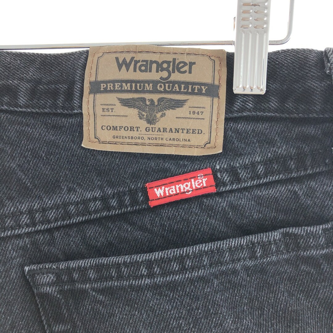 Wrangler(ラングラー)の古着 ラングラー Wrangler ブラックジーンズ デニムパンツ メンズw32 /taa000889 メンズのパンツ(デニム/ジーンズ)の商品写真